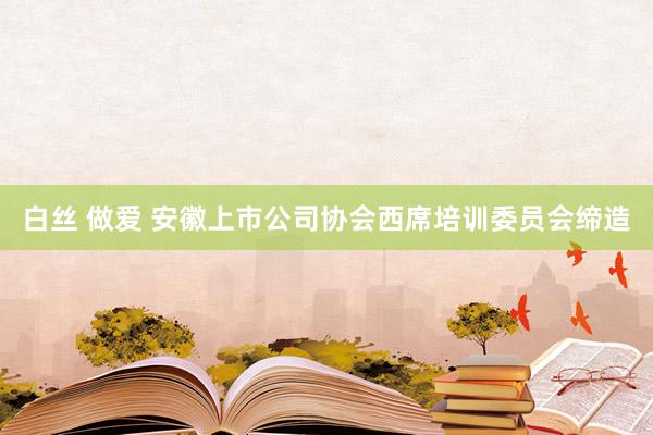 白丝 做爱 安徽上市公司协会西席培训委员会缔造