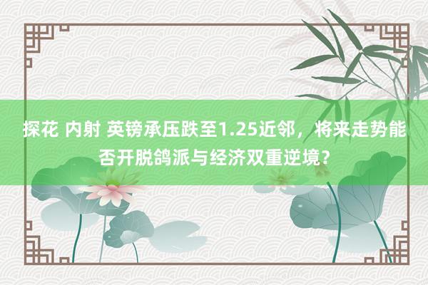 探花 内射 英镑承压跌至1.25近邻，将来走势能否开脱鸽派与经济双重逆境？