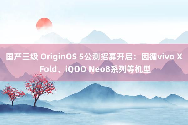国产三级 OriginOS 5公测招募开启:因循vivo X Fold、iQOO Neo8系列等机型