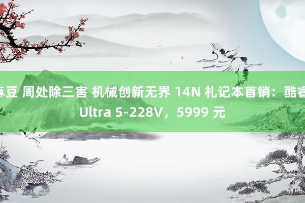 麻豆 周处除三害 机械创新无界 14N 札记本首销:酷睿 Ultra 5-228V,5999 元